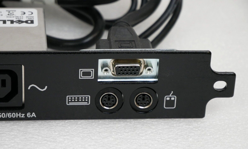 Dell 0PF390 PF390 PS/2 KVM USB Front Access Panel Assembly Kit *OPEN BOX*