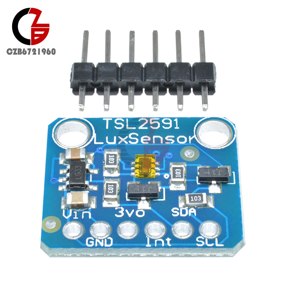 1/5/10X TSL2591 High Dynamic Measuring Range Digital I2C IIC Light Sensor Module