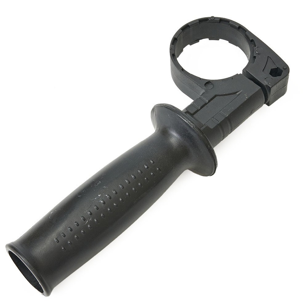 Versatile Black Hammer Drill Side Handle for Various Power Tools