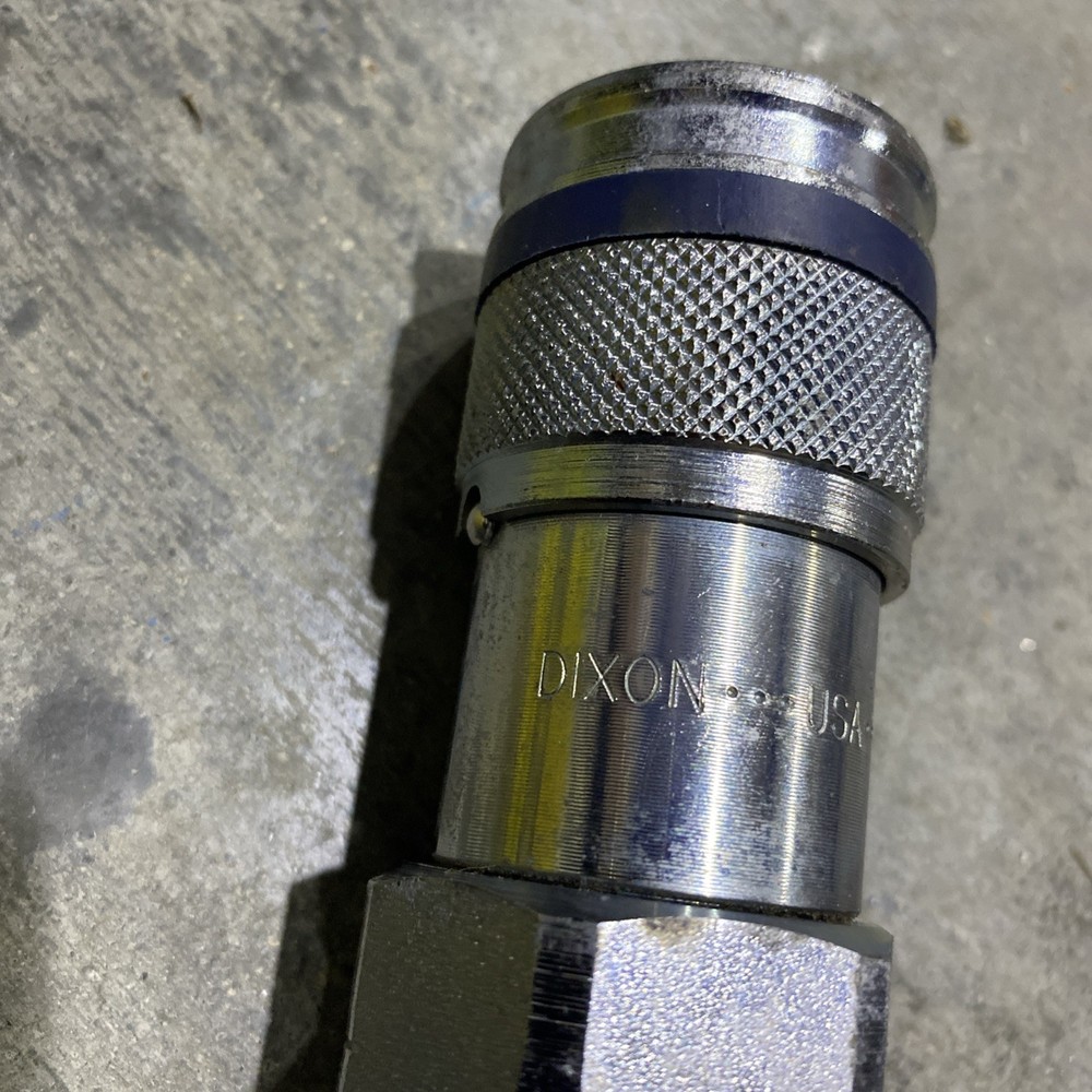 4HTOF6 - DIXON VALVE 5000 PSI QUICK-CONNECT COUPLER