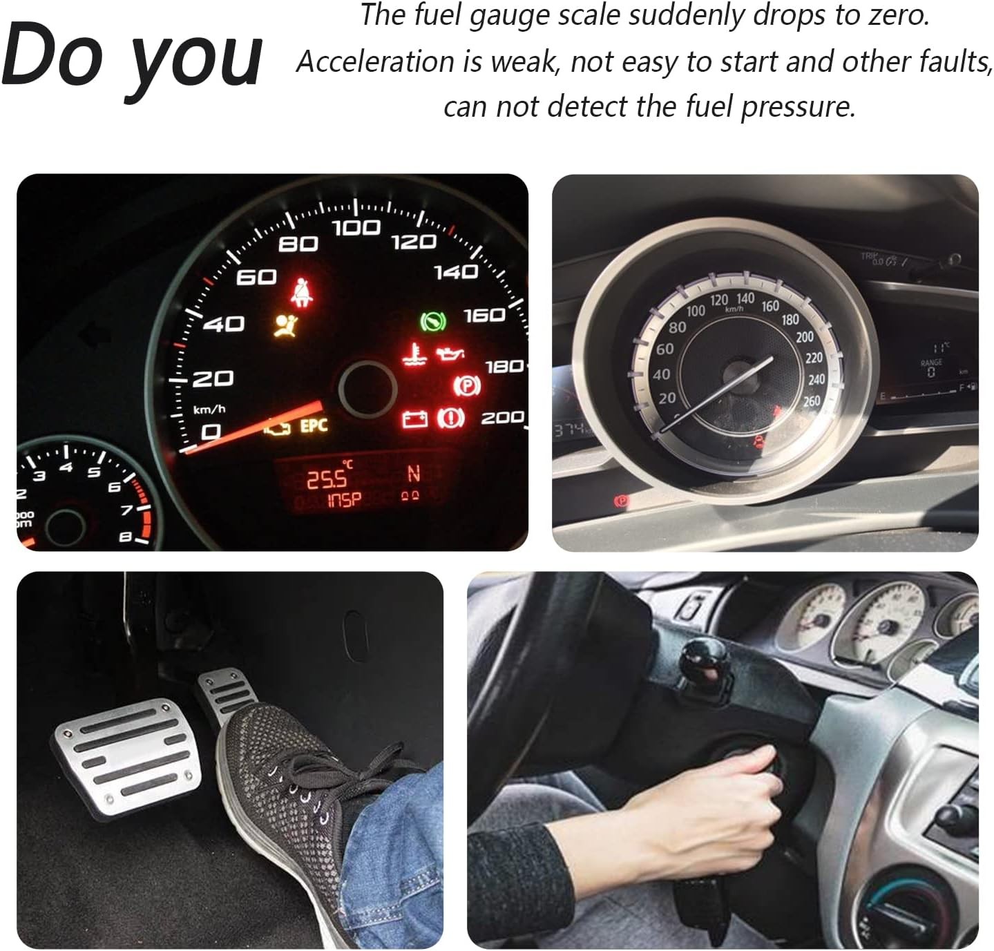 Fuel Tank Pressure Sensor OEM#16196060,16238399,12219388,Fuel Pressure for GMC