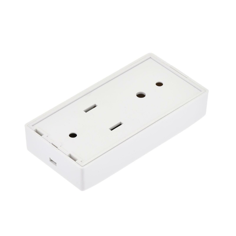 Push to Exit Button Release Switch PC Panel 86mm x 43mm DC 12V 3A White 4 Pcs