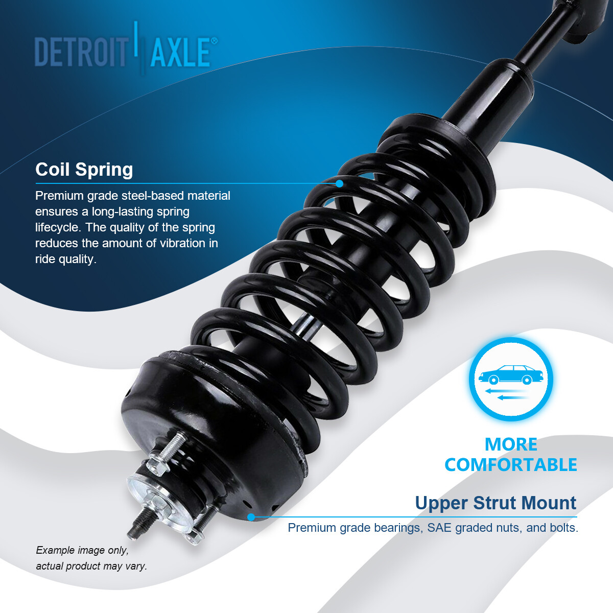 Ford Explorer Mercury Mountaineer Struts Assembly + Sway Bars for Front & Rear