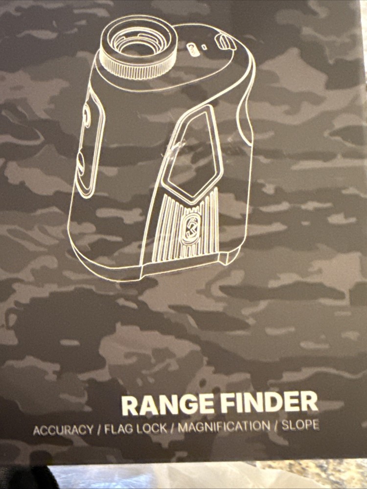 Golf Rangefinder with Slope Accuracy Flag Lock Magnification
