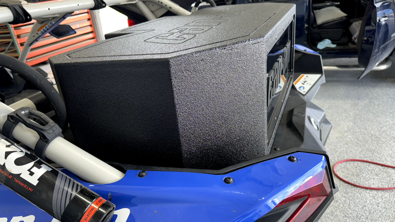 Can-am Maverick X3 17-23 Tail Gate Subwoofer Enclosure Box 17-23 2x10" Woofers