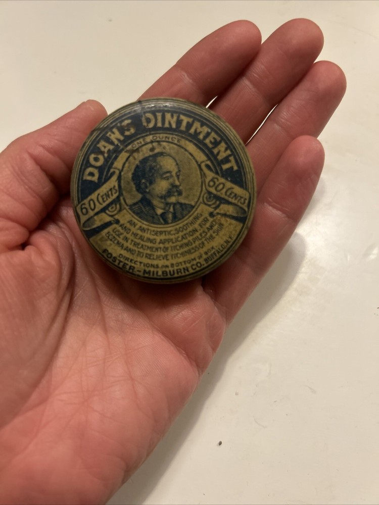 Doan’s Ointment Tin 1920s