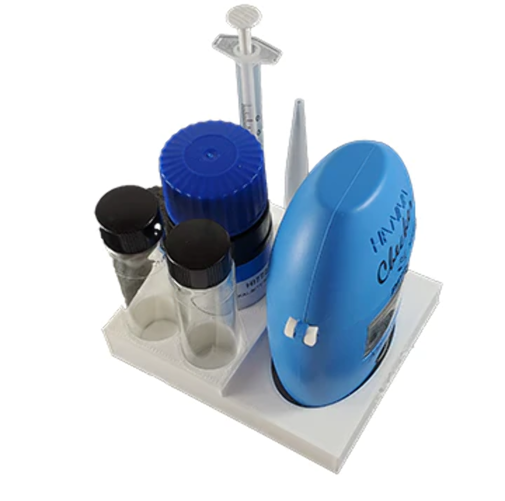3D Printed Hanna Alkalinity Checker Organizer