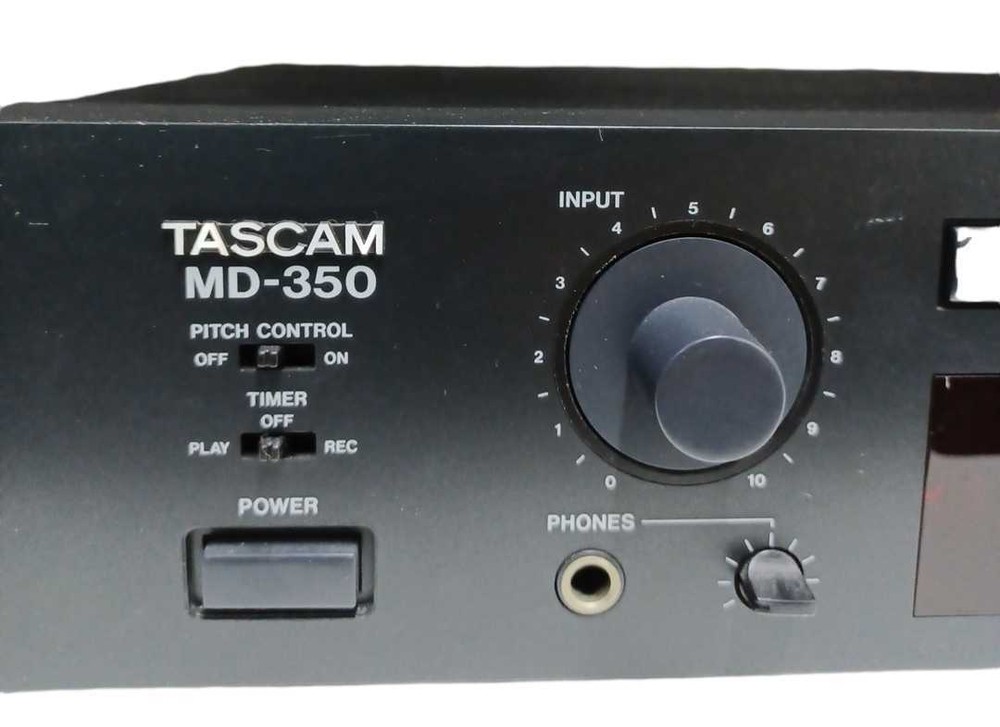 Tascam MD-350 MiniDisc Player & Recorder