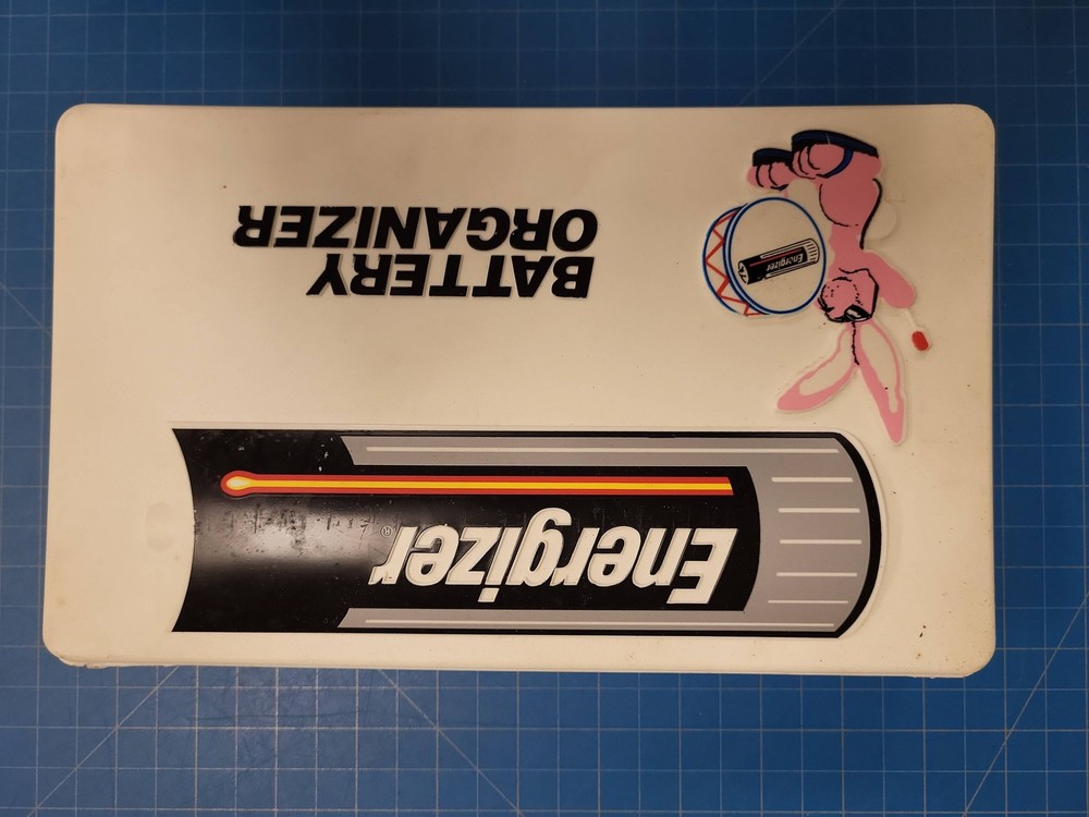 Energizer Battery Organizer Storage Case Holder Box Container AA AAA C D 9V