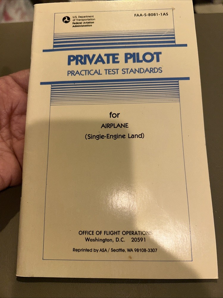 Private Pilot Practical Test Standards for Airplane (Single-Engine Land