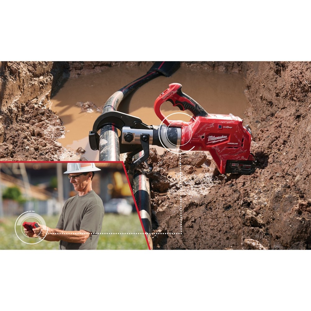 Milwaukee M18 Force Logic 3 In. Underground Cable Cutter With Wireless Remote