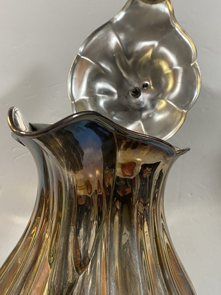 Vintage REED & BARTON Silver Plate Giant 13” PITCHER #1765