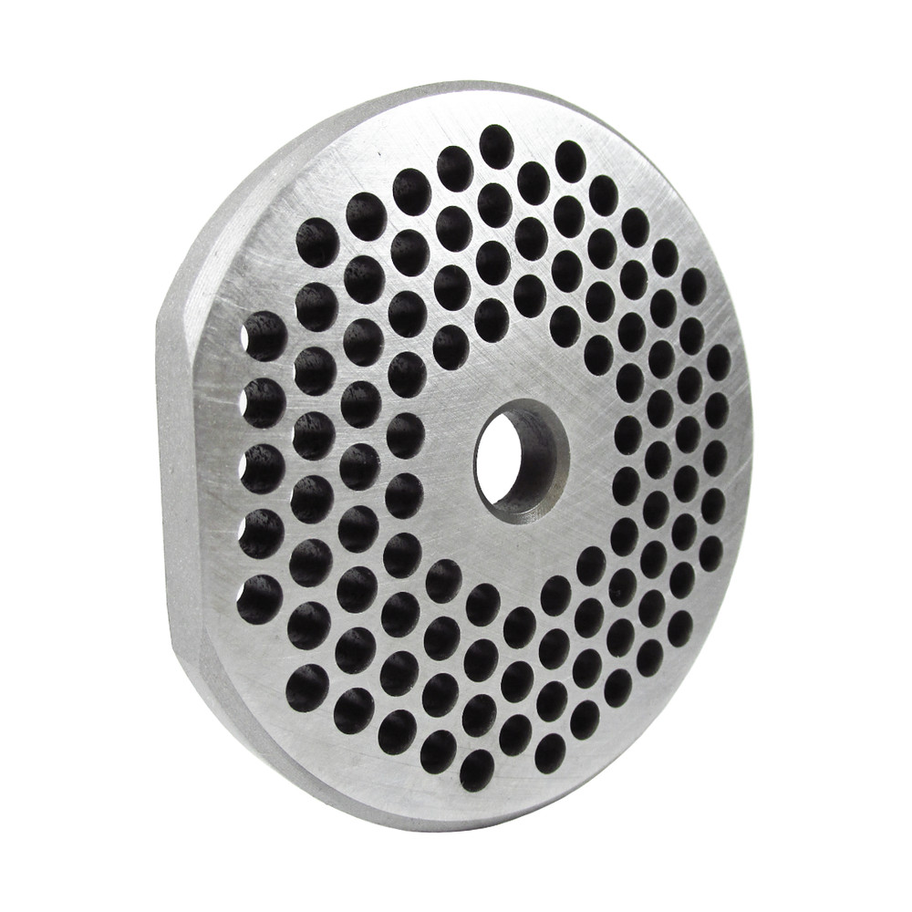 GRINDER PLATE #22 - 3/16 HOLE   W/ 1 FLAT EDGE
