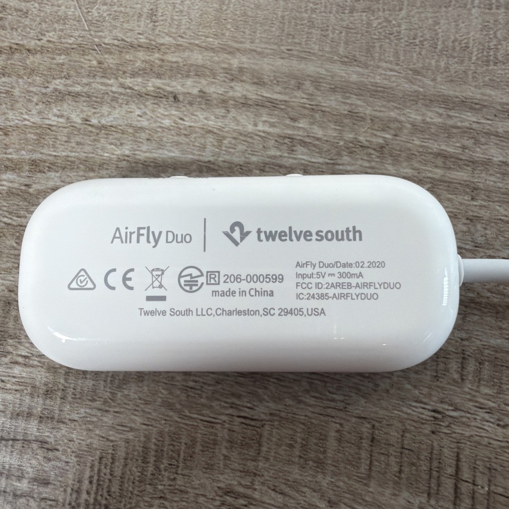 AirFly Duo Wireless Transmitter - White