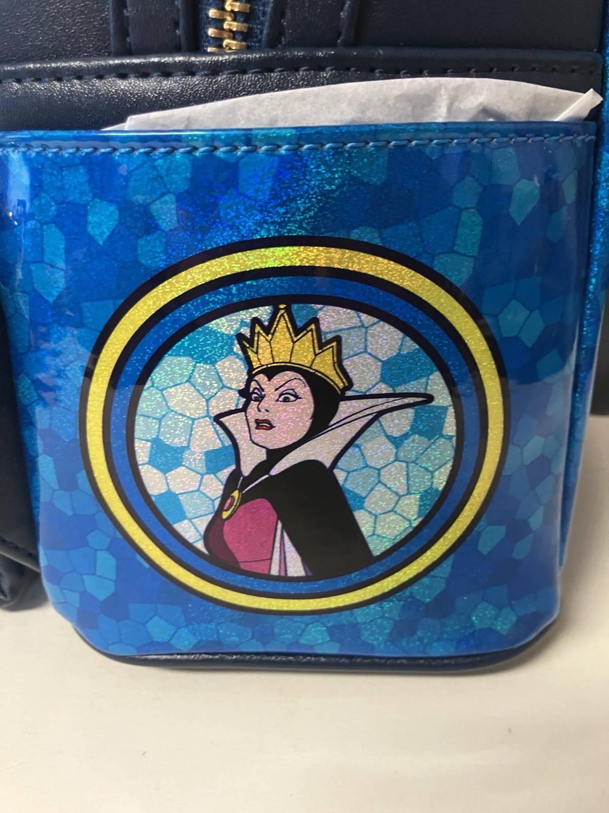 Loungefly Disney Princess Stained Glass Collection Snow White Mini Backpack NWT