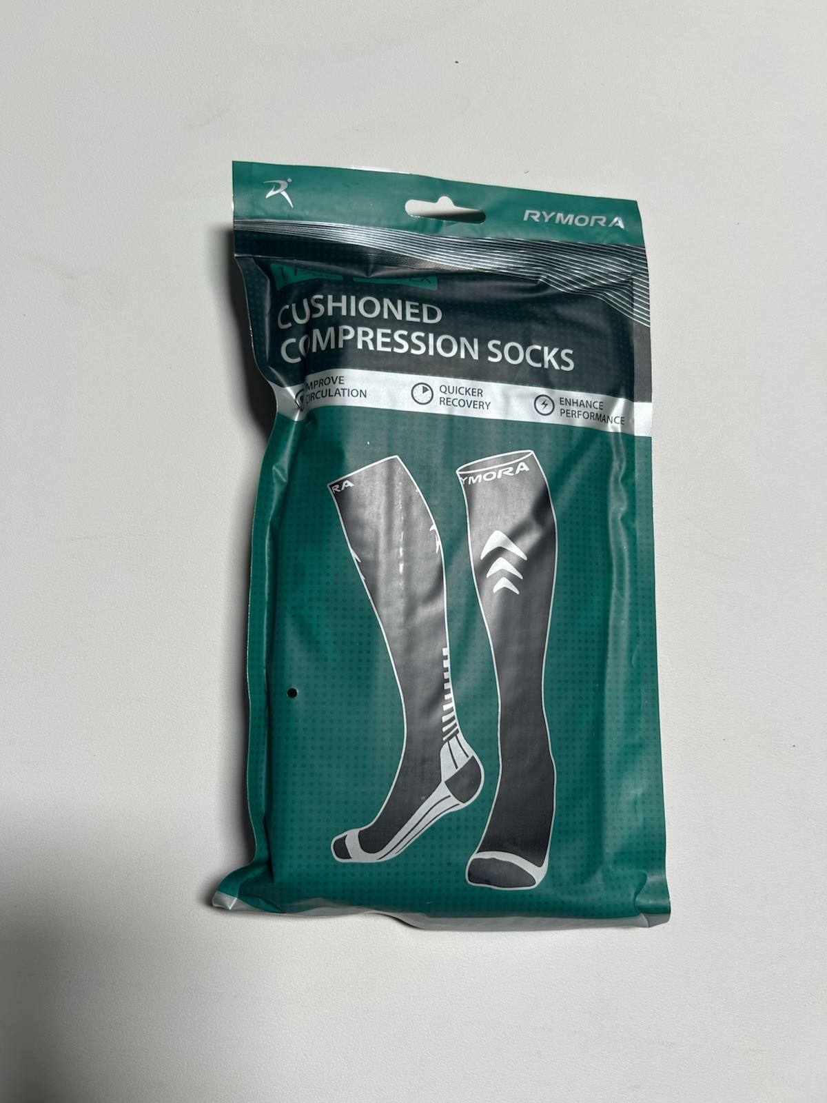 Compression Socks for Men and Women (Graduated Compression, Seamless Toe Seams)