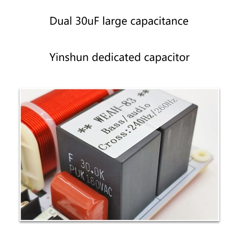 1PC 400W Speaker Frequency Divider Tweeter Bass Crossover Filter