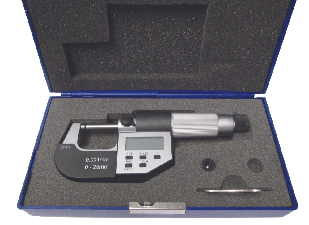 0 - 1" / 0 - 25mm Electronic Outside Micrometer