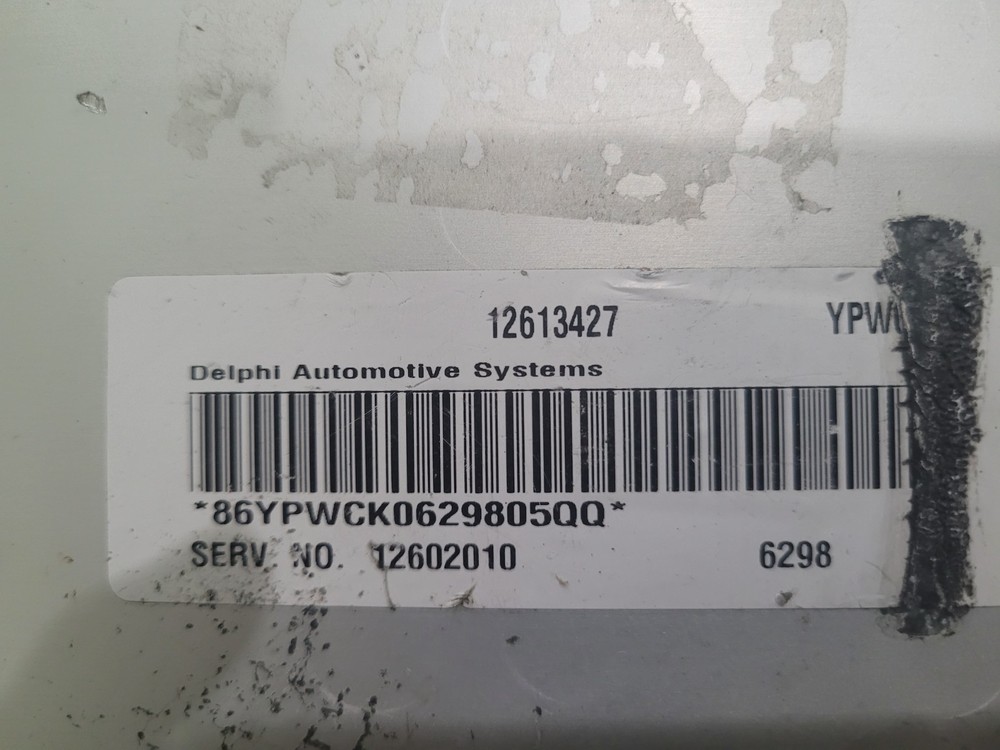 USED 2007-2008 Chevy Trailblazer/GMC Envoy Engine Control Module 12602010