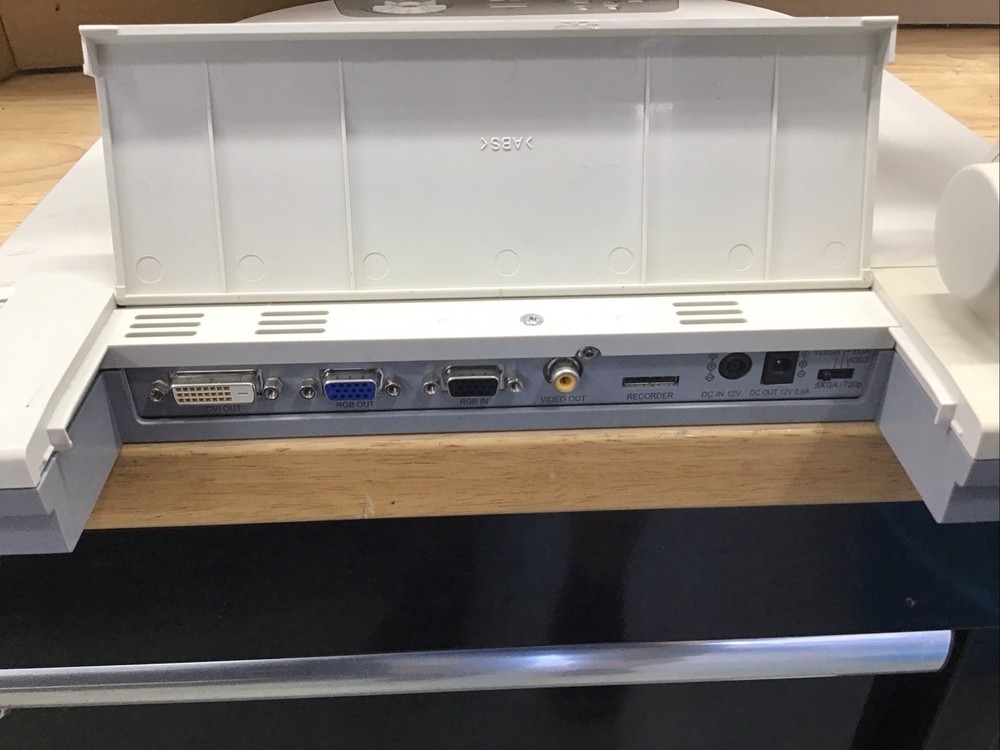 Elmo P10 Digital Document Projector No Power Adapter