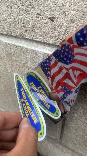 Custom Hydro Dipped American Flag pattern Camp AXE throwing Hatchet