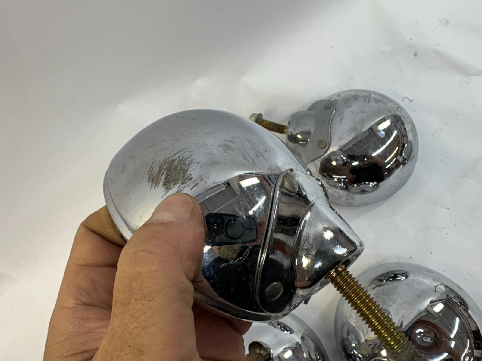 Harley assorted non perfect passing lamp spotlight buckets shells quantity 5