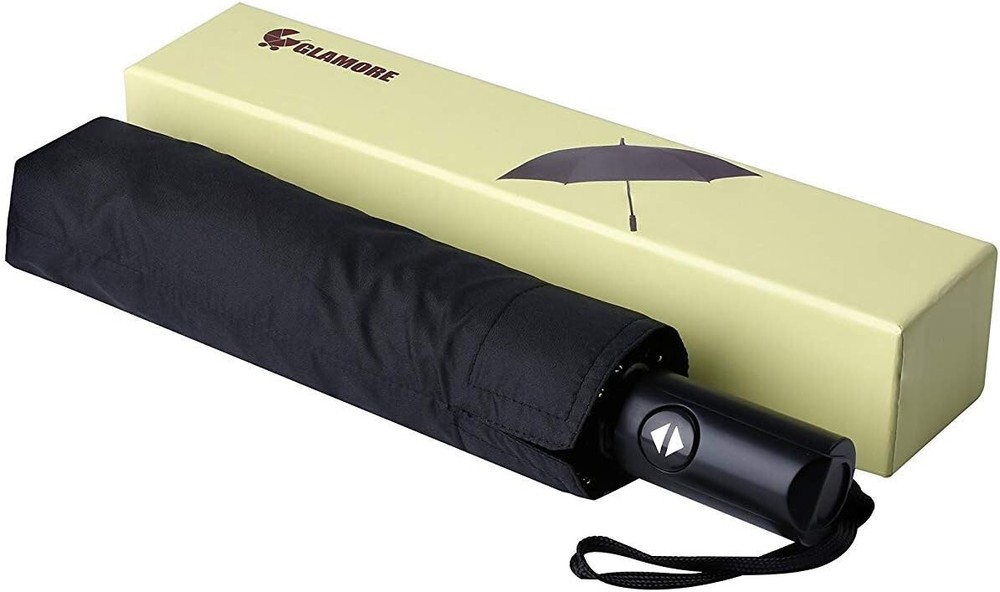 GLAMOUR COMPACT TRAVEL UMBRELLA - WINDPROOF-AUTO OPEN