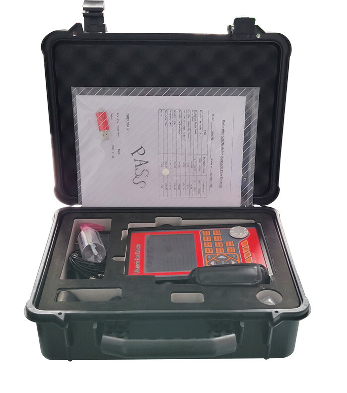 Digital Ultrasonic Flaw Detector with AWS D1.1. Peak Hold and Mark Function
