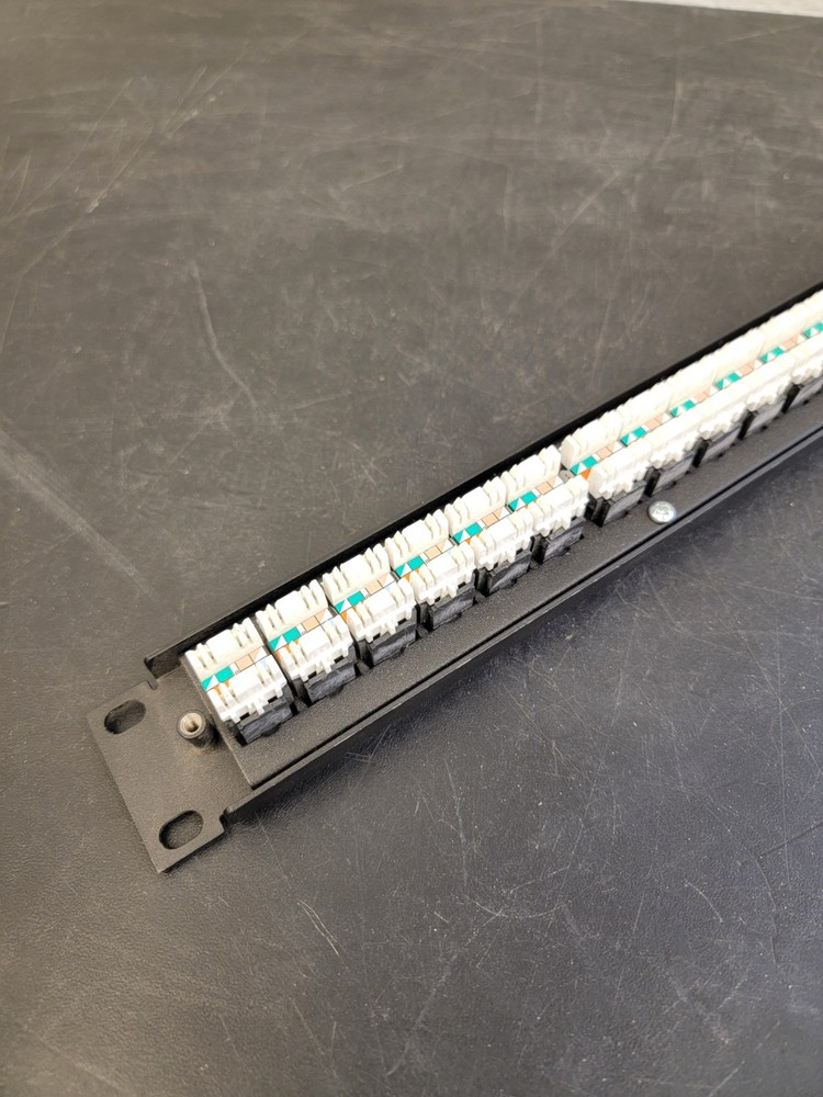 (3) Levinton Cat6A Universal Patch Panel 24-Port 10G Extreme