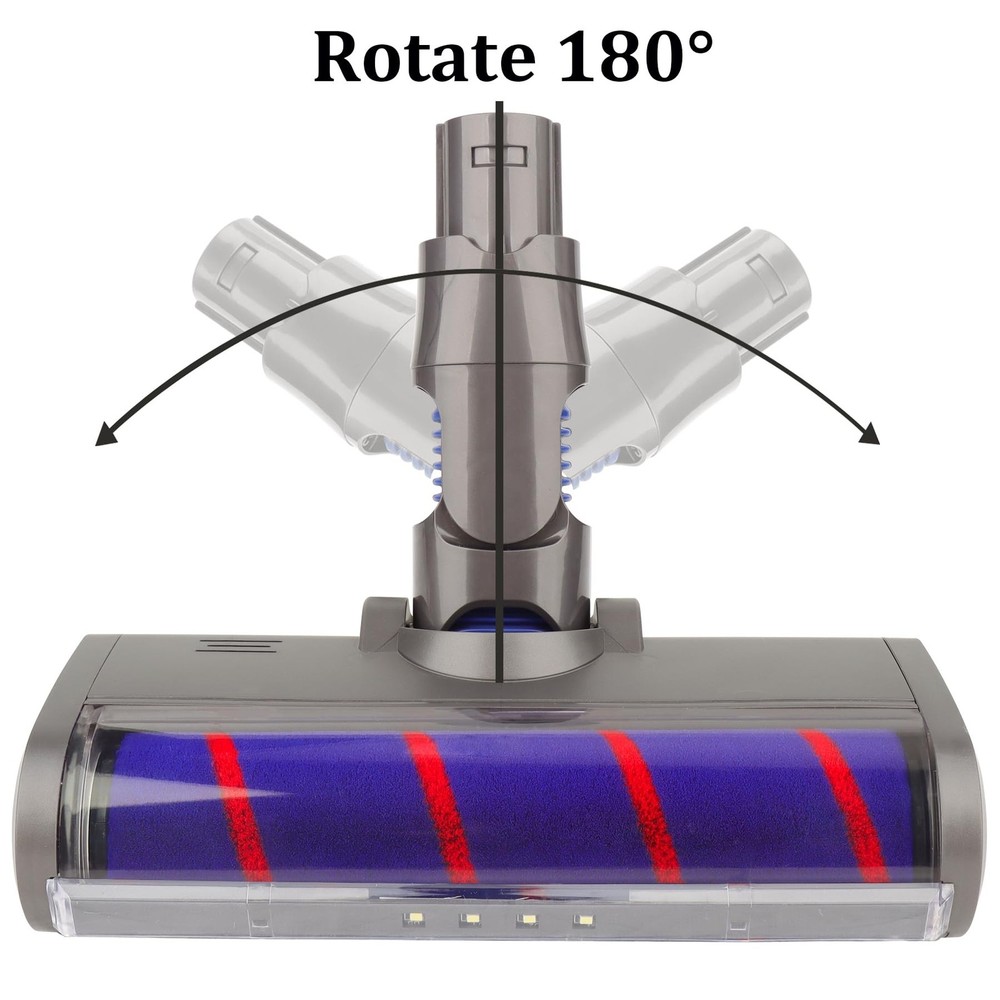 Replacement Soft Roller Cleaner Head Compatible with Dyson V6, DC58, DC59, DC...