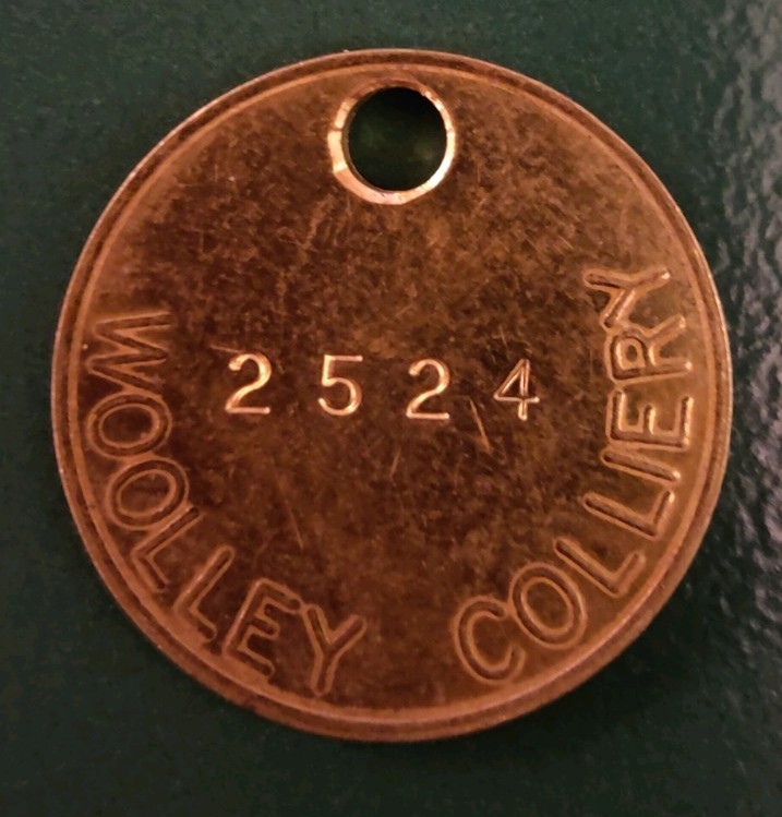 Woolley Colliery Pit Check Marked Woolley Colliery 2524