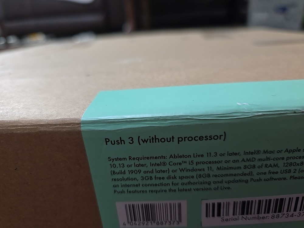 Ableton Push 3 Controller Edition without processor Live Controller