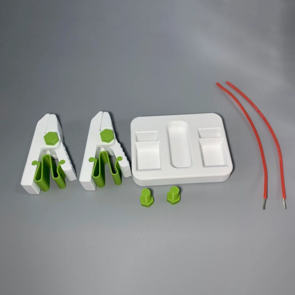Compact Wire Mounting Bracket Clamp for 3D Printing and PCB Work