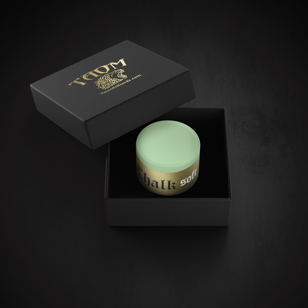 TAOM  SOFT CHALK, pool table, snooker, billiard chalk.