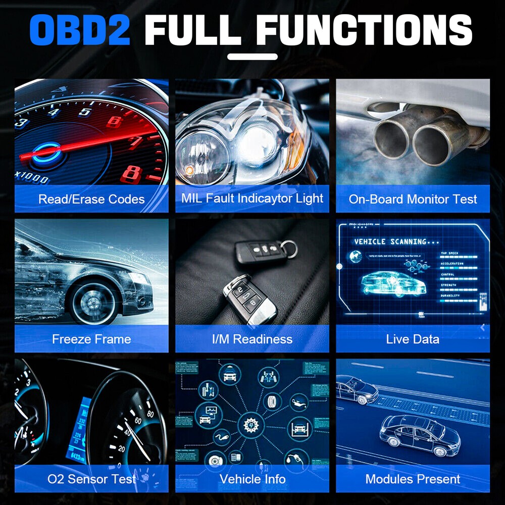 XTOOL D7 Auto Bidirectional Scanner Full System Diagnostic Key Pr0gramming Tool