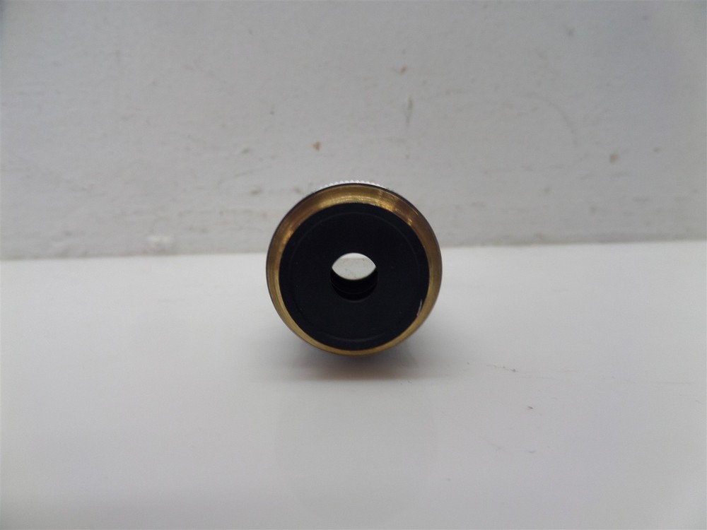 Micro Plan Edmund Microscope Objective Lens DIN 10 0.25