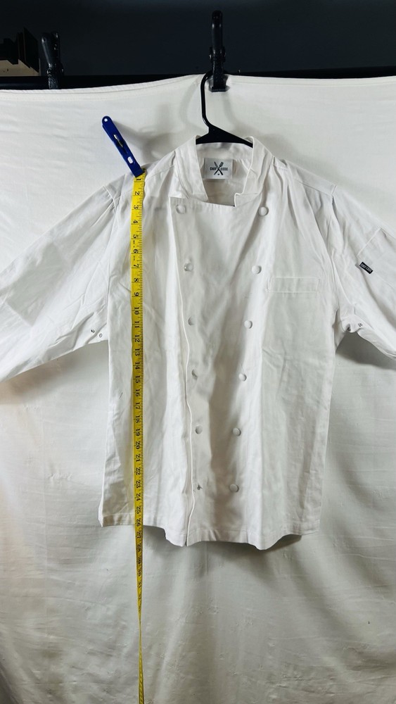 Chefs Shirt Jacket White size M Chef Code.