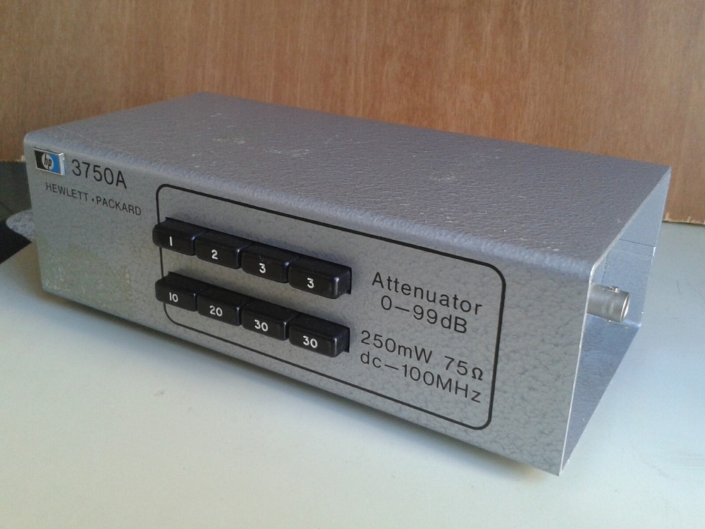 HP 3750A 0-99db attenuator