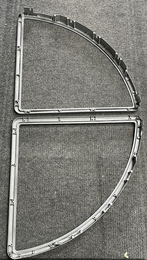 SEEBURG USC1 USC2 JUKEBOX: Side Frames Bandshell Firestar PAIR w TEMPLATE