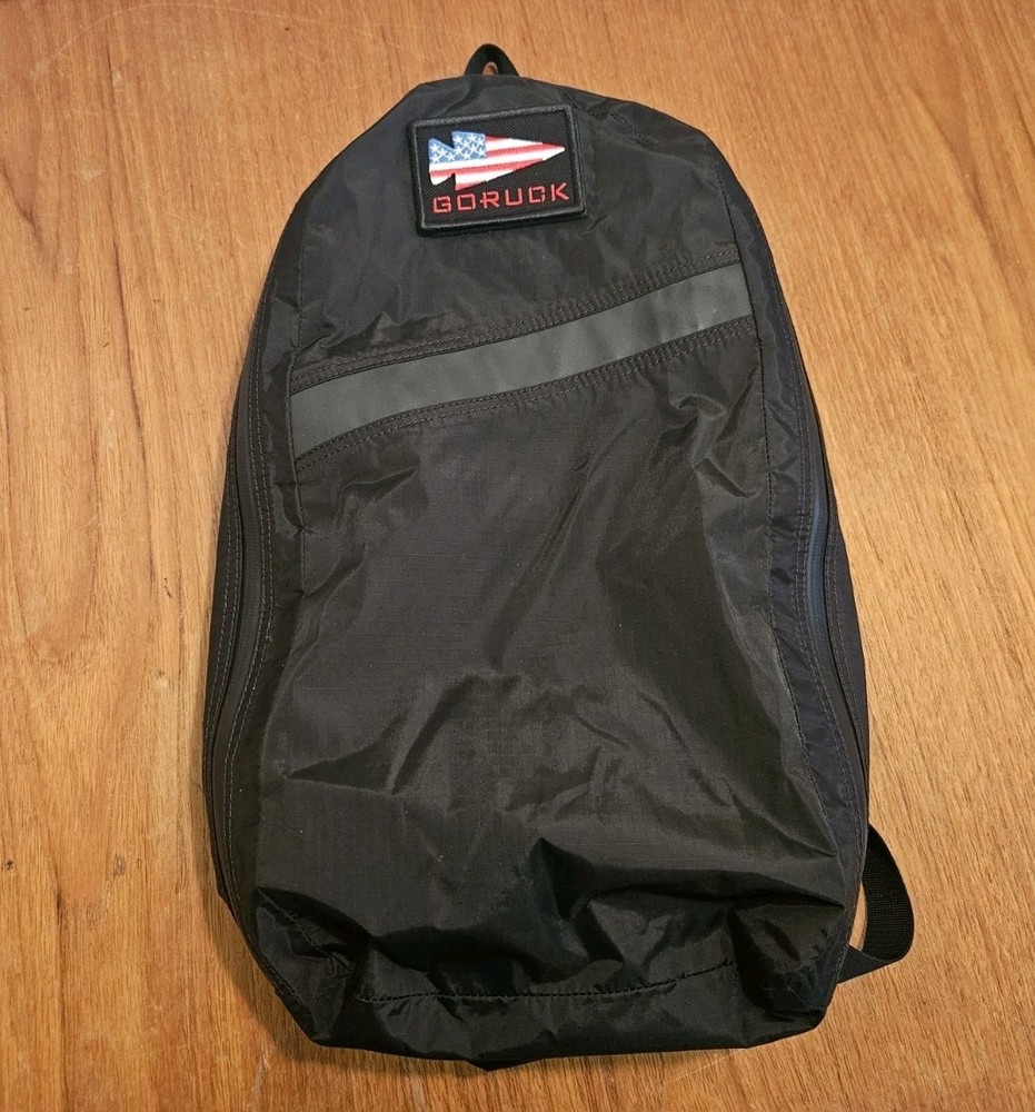 Goruck Packable Bullet Ruck - Ripstop Robic - Black
