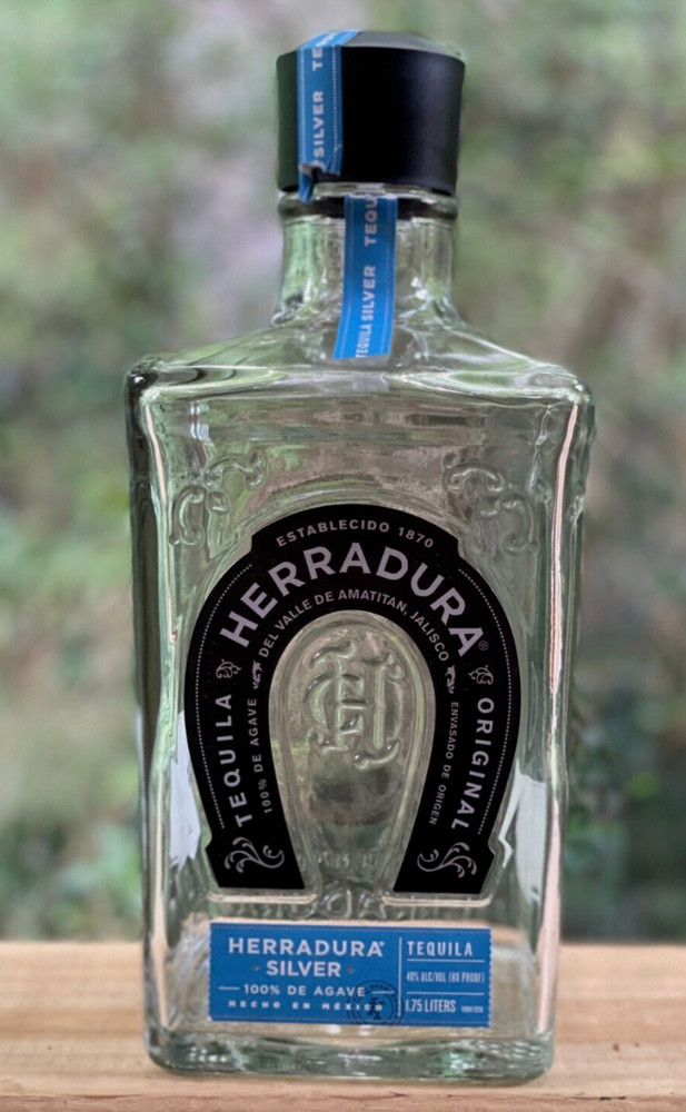 Herradura Silver Tequila Empty Bottle1.75L EMPTY BOTTLE ONLY!