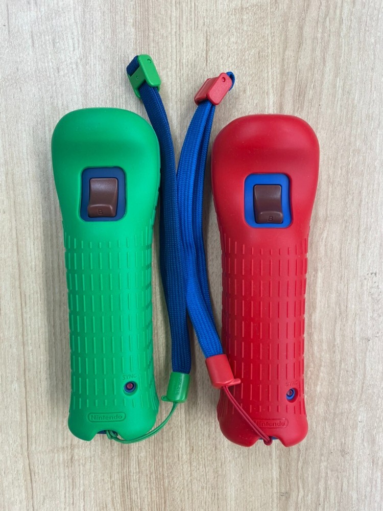Mario & Luigi wii Remote controller plus Nintendo Official From Japan