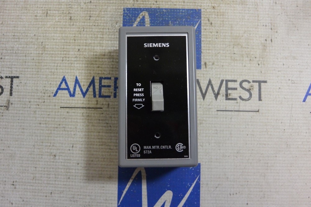 SMFFG1 Siemens 1P Toggle Manual Starter NEW