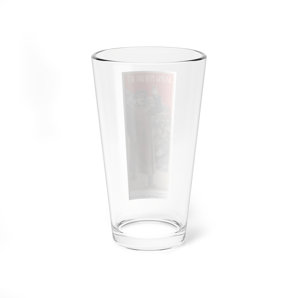 Soviet Era Poster 391 - Pint Glass 16oz