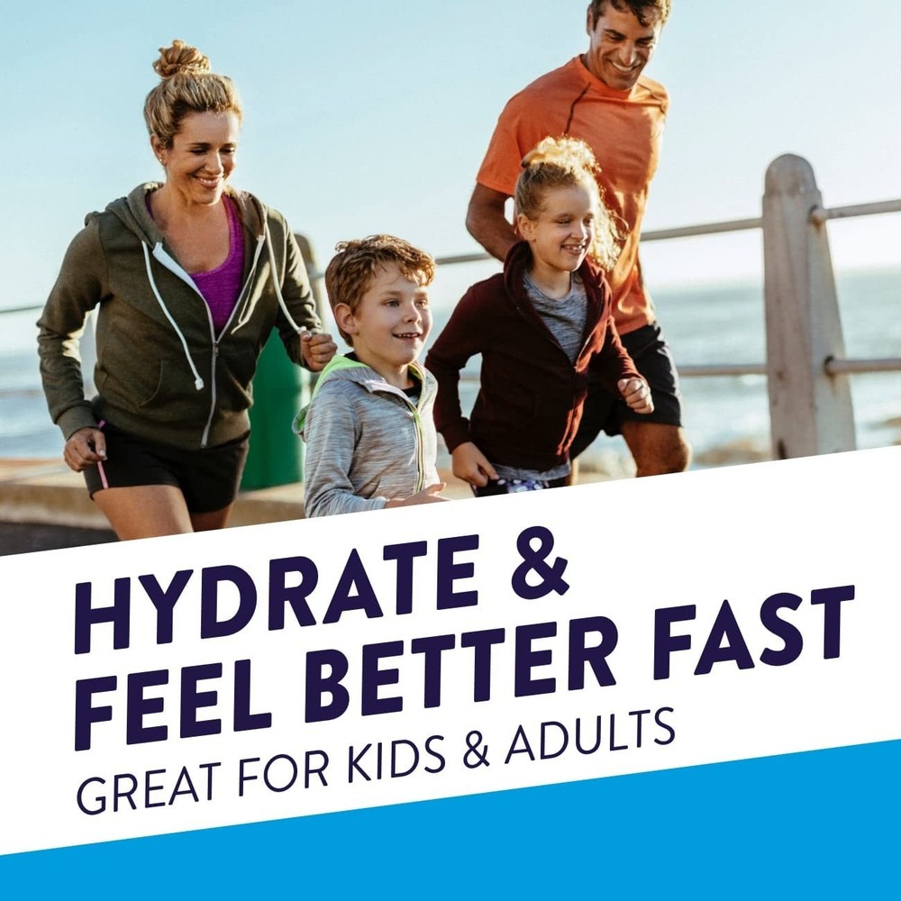 Pedialyte Fast Hydration Electrolyte Powder Packets, Fruit Punch, Hydration Drin