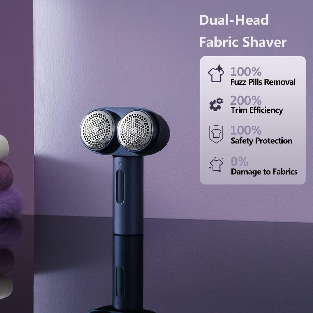 Professional Dual-Head Fabric Shaver