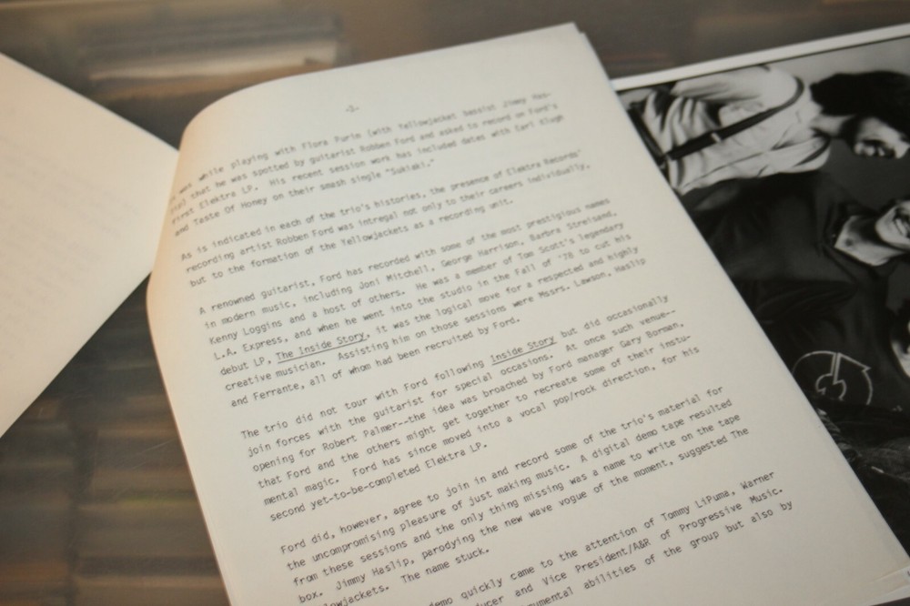 Yellowjackets - Press Information + Photo