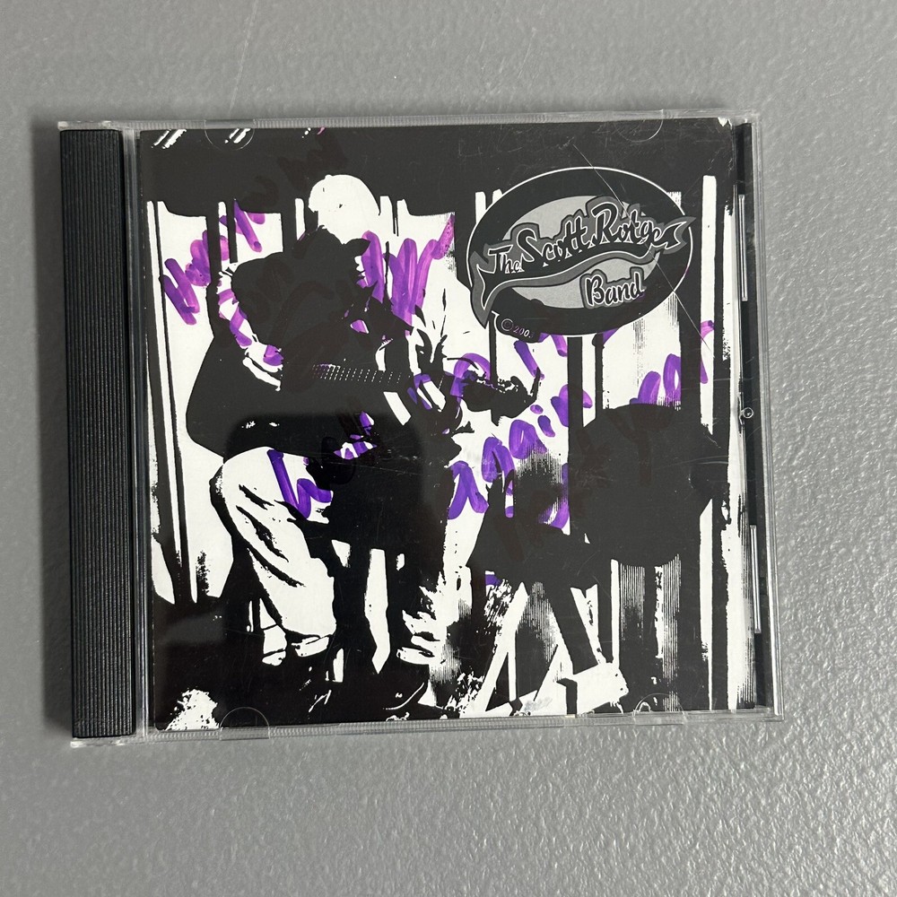 scott rotge band cd signed autographed rare
