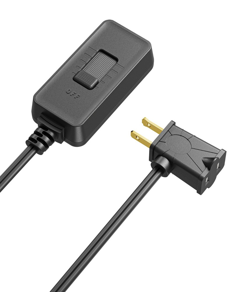 Lamp Dimmer Switch Plug In Slide Control for Dimmable LED Lights 5FT Cord