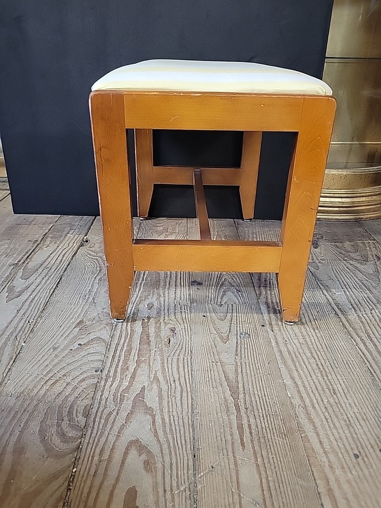 Vintage Vanity Bench Stool